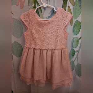 OshKosh Pink Lace 3T dress Toddler girl